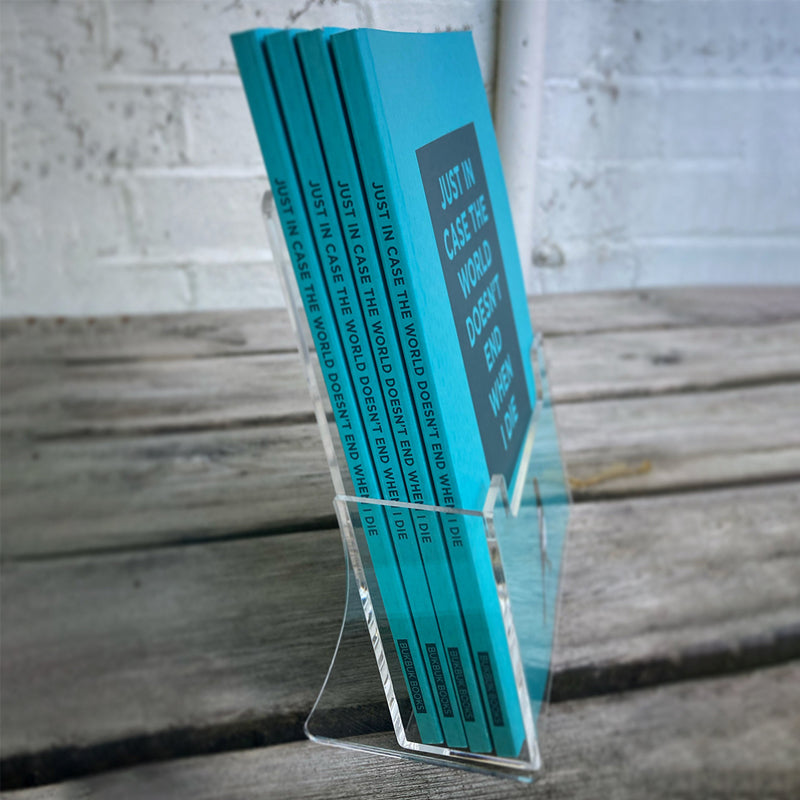 Nur für den Fall, dass die Welt nicht untergeht, wenn ich sterbe – Notizbuch