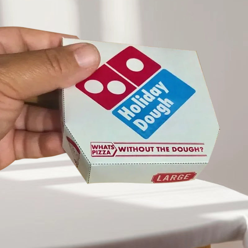 Mini-Geldhalter für den Feiertags-Pizzateig