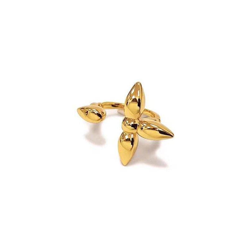 Vierblattklee Ring