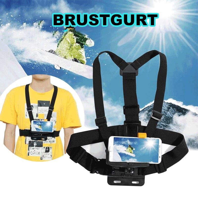 Gurt zur Brustbefestigung Handyhalter