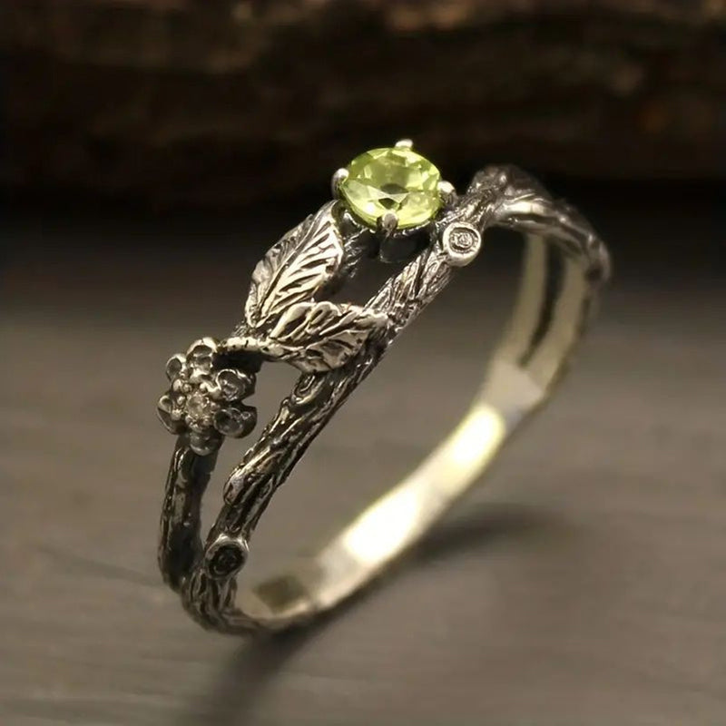 Vintage Blatt Ring