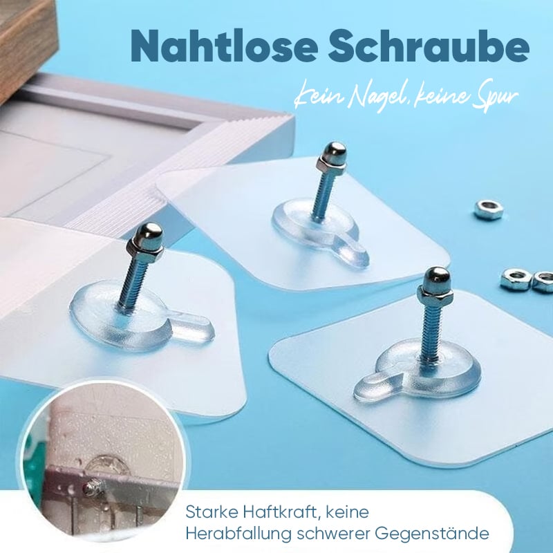 Selbstklebende Nagel-Wandhalterung: Spurlose Schrauben-Haken-Sticker