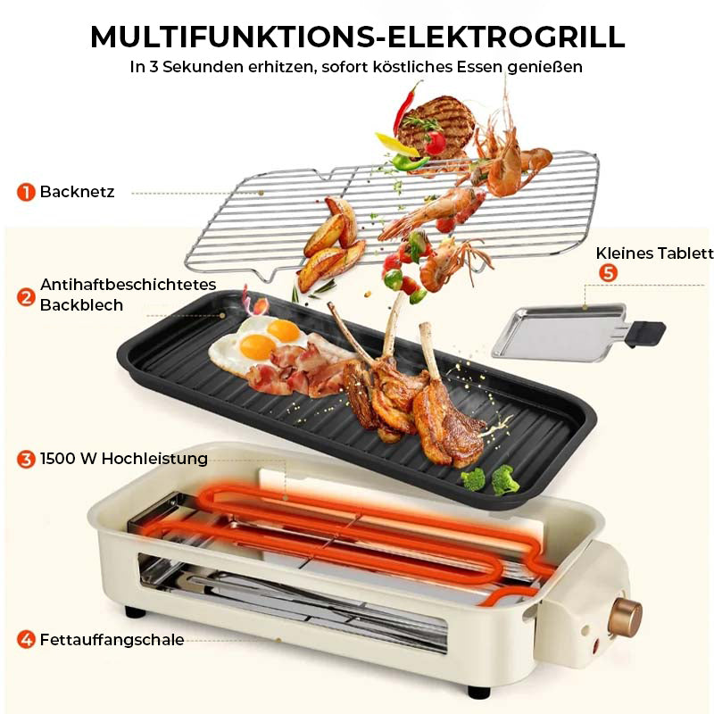 Rauchfreier Grill für den Innenbereich