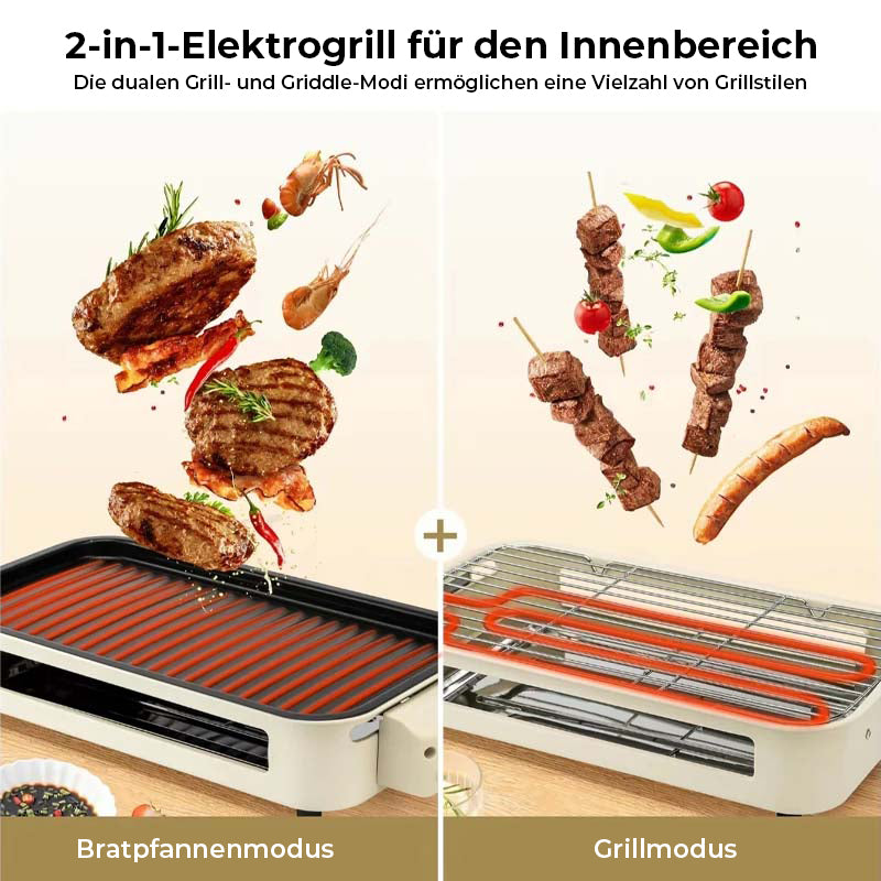 Rauchfreier Grill für den Innenbereich