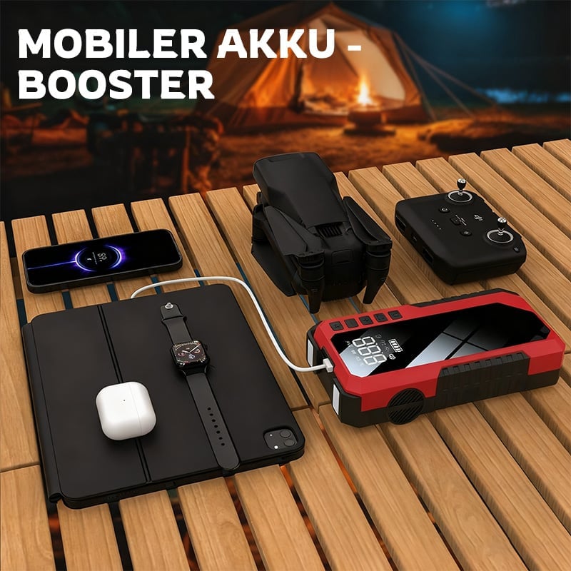 3-in-1 Notstart- & Kompressor-System