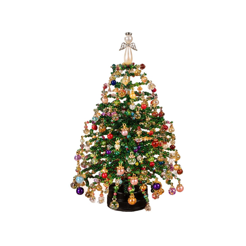 DIY-Bastelset für perlenbesetzten Weihnachtsbaumschmuck
