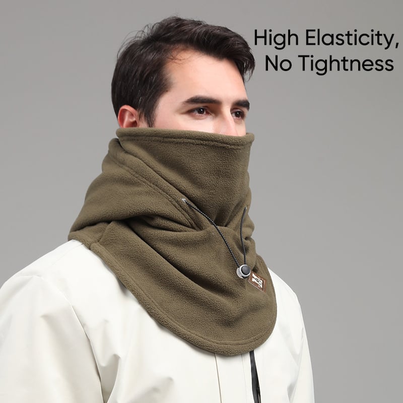 Integrierte, zweilagige Mütze mit Fleece-Futter