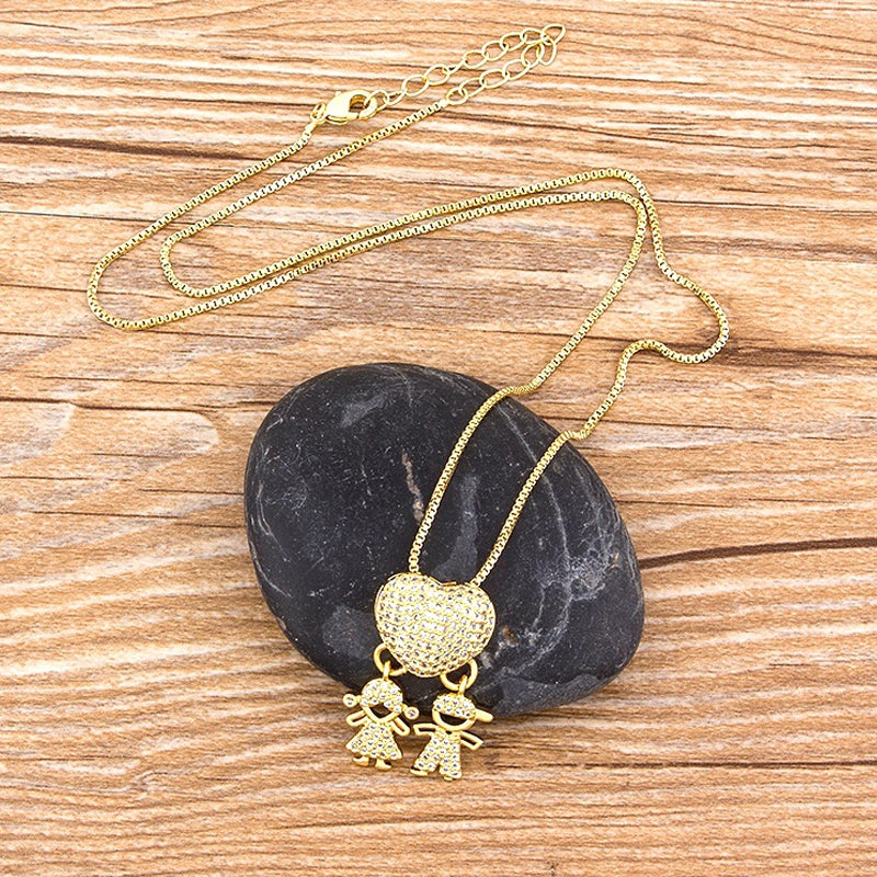 Liebe und meine Kinder – Mutterliebe-Halskette