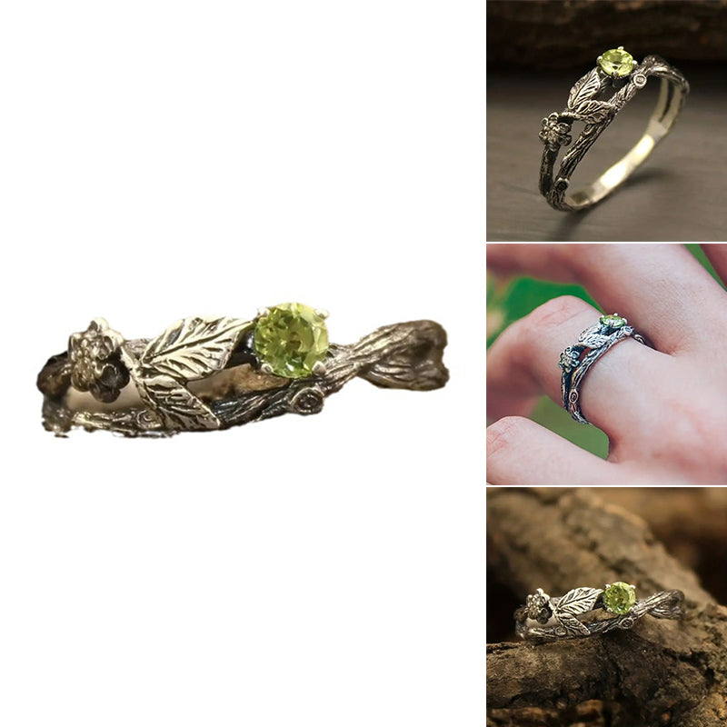 Vintage Blatt Ring