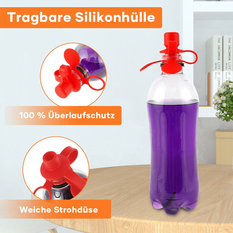 Baby-Wasserflaschenverschluss aus Silikon