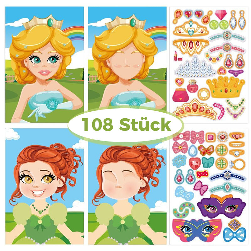 Kleinkind-Stickerbuch für Jungen und Mädchen