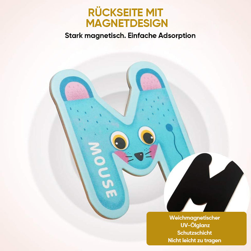 Magnetischer Kühlschrankmagnet für die Früherziehung
