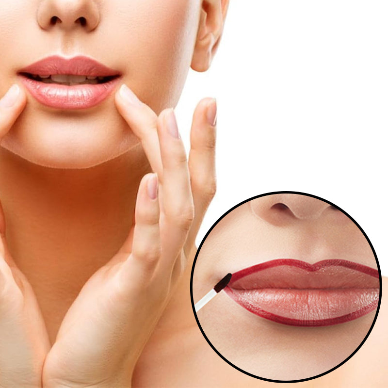 Abziehbarer Lippenkonturenstift