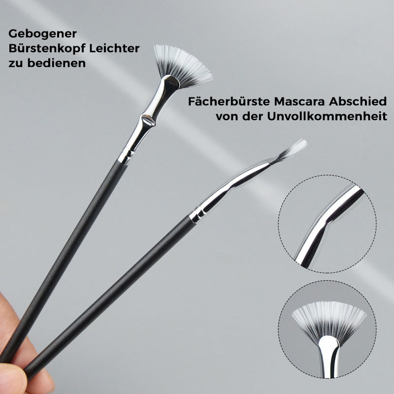 Wimpernbürste mit Wellenschliff