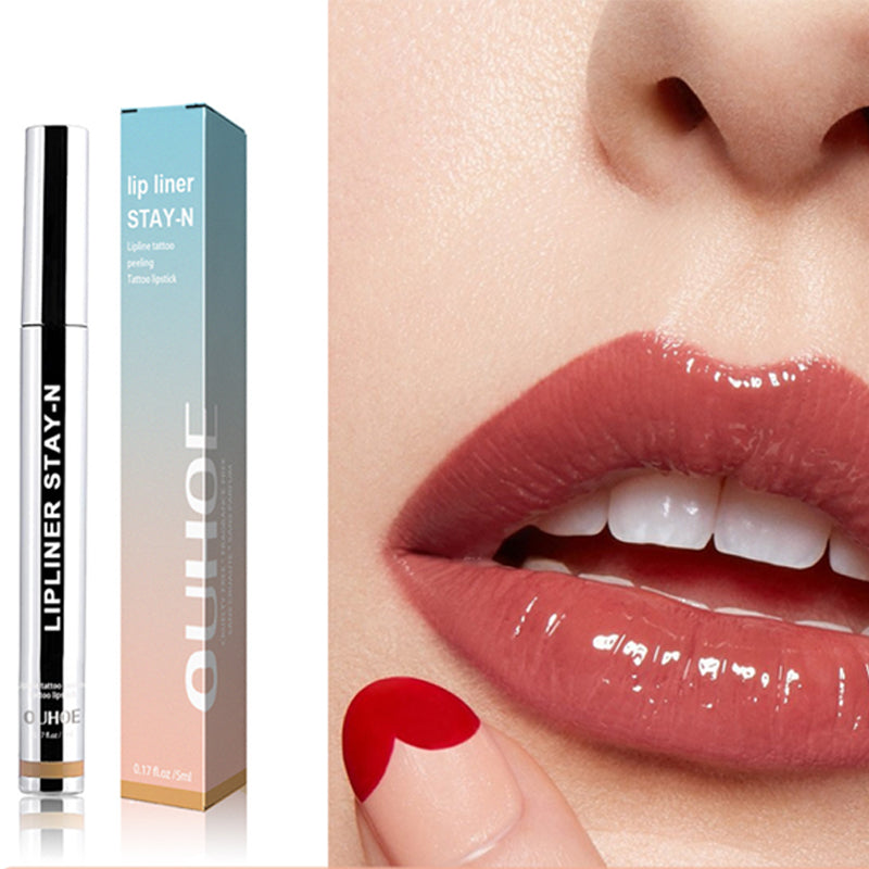 Abziehbarer Lippenkonturenstift