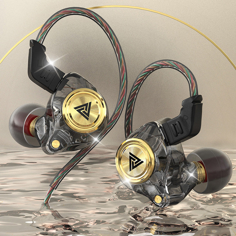 Tragbarer kabelgebundener In-Ear-Kopfhörer mit Mikrofon