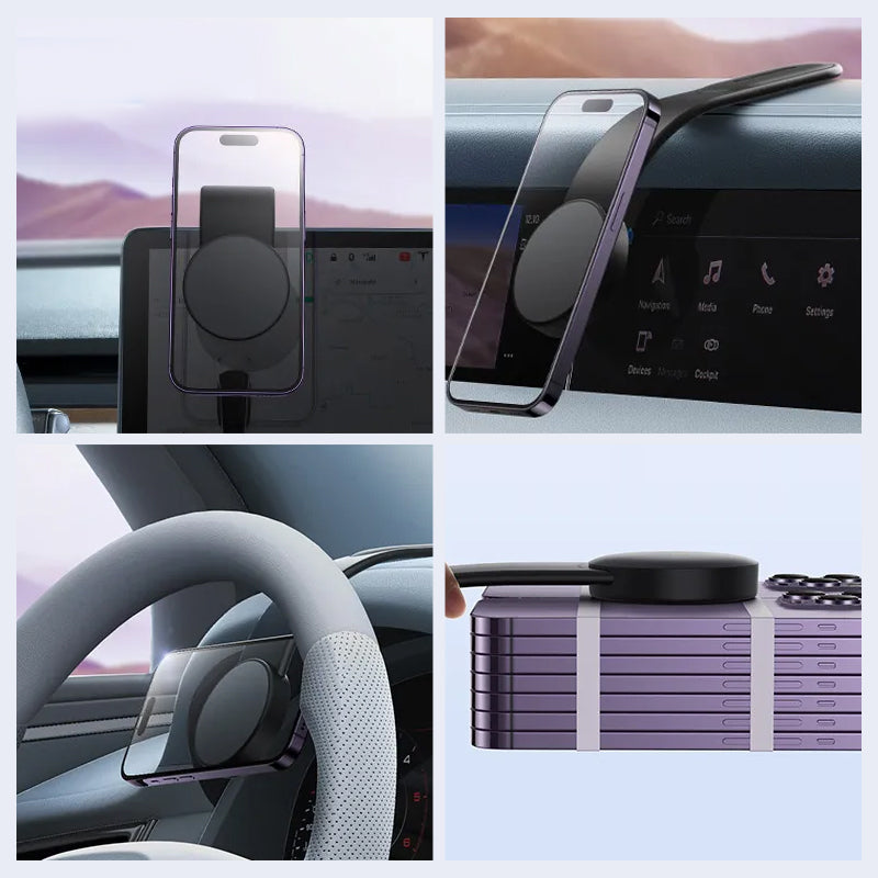 Handyhalterung für das Armaturenbrett im Auto