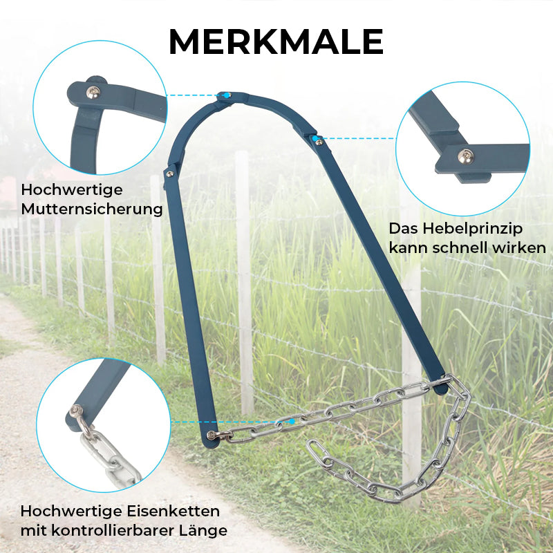 Manueller Zaunreparaturhalter