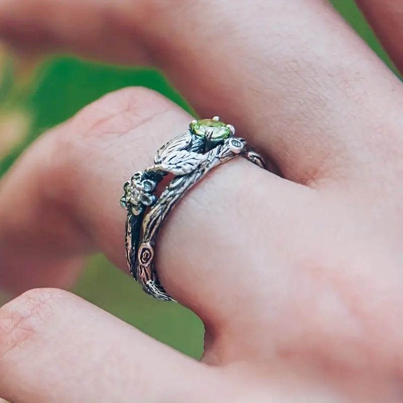 Vintage Blatt Ring