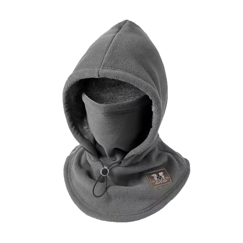 Integrierte, zweilagige Mütze mit Fleece-Futter