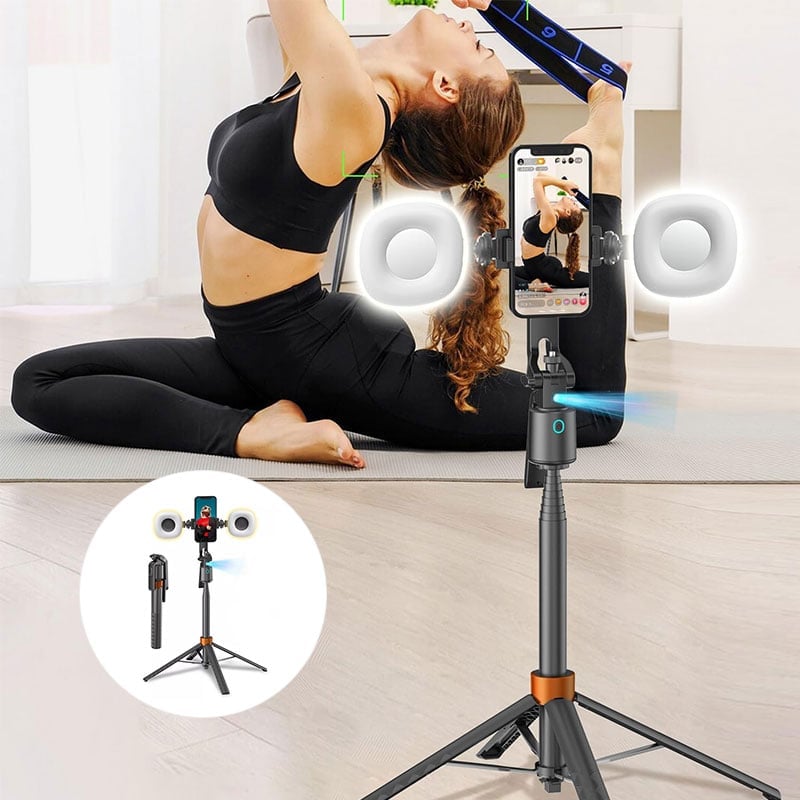 📸Intelligenter AI-Verfolgungs-Gimbal-Selfie-Stick