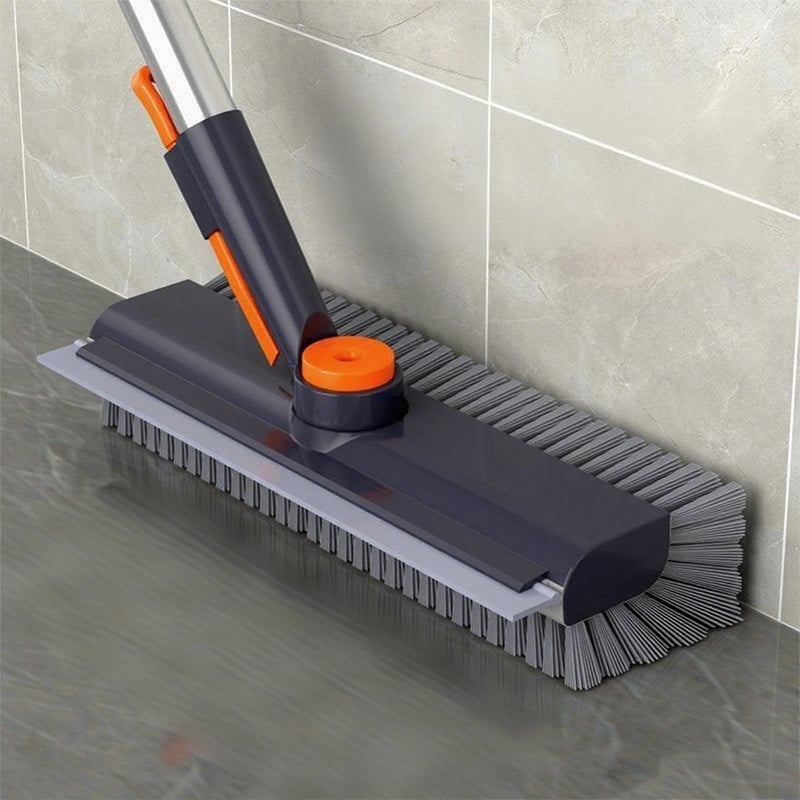 Badezimmer-Fugen-Reinigungsbürste mit langem Griff