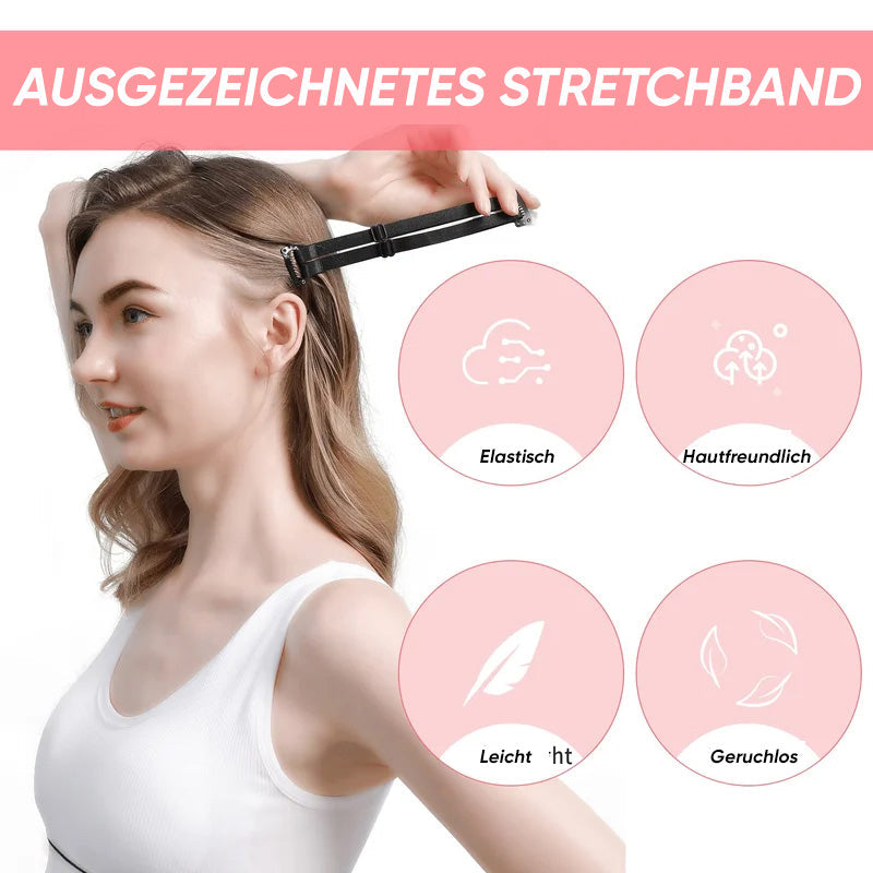 Wiederverwendbare Facelift-Bänder mit Clips