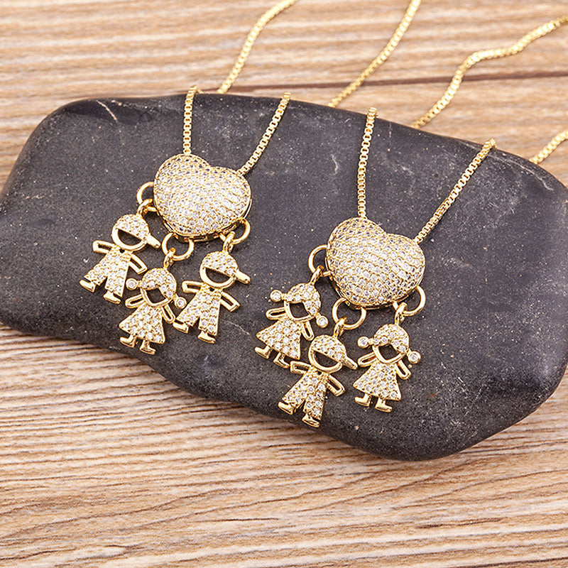 Liebe und meine Kinder – Mutterliebe-Halskette