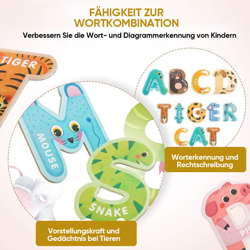 Magnetischer Kühlschrankmagnet für die Früherziehung