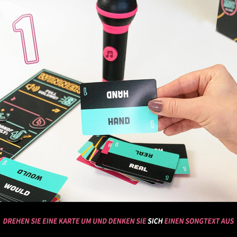 Schnapp dir das Mikrofon – das Partyspiel für Leute, die nicht singen können!