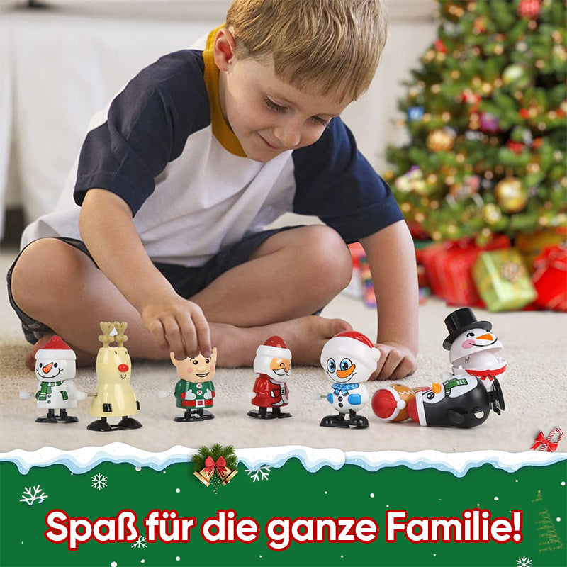 Weihnachtsspielzeug zum Aufziehen