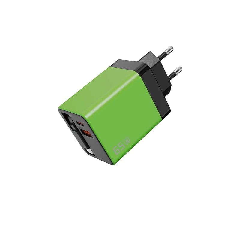 65 W GaN 3-in-1 einziehbares Schnellladegerät
