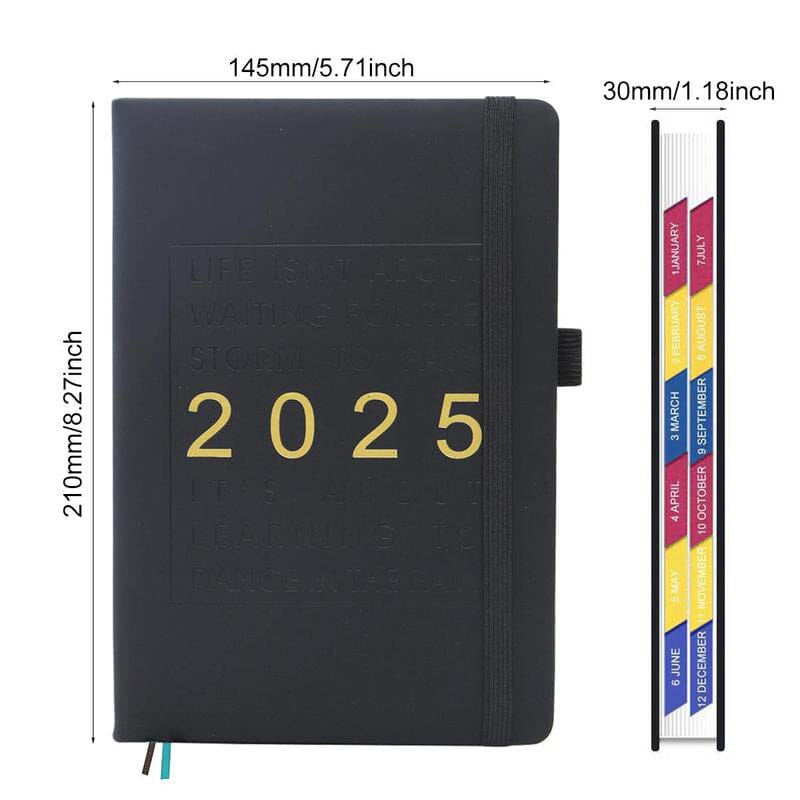 2025 Eine Seite pro Tag Planer - Ihr ultimativer Geschenkkalender