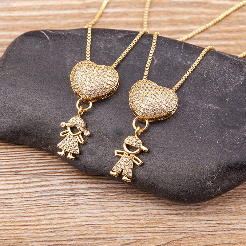 Liebe und meine Kinder – Mutterliebe-Halskette