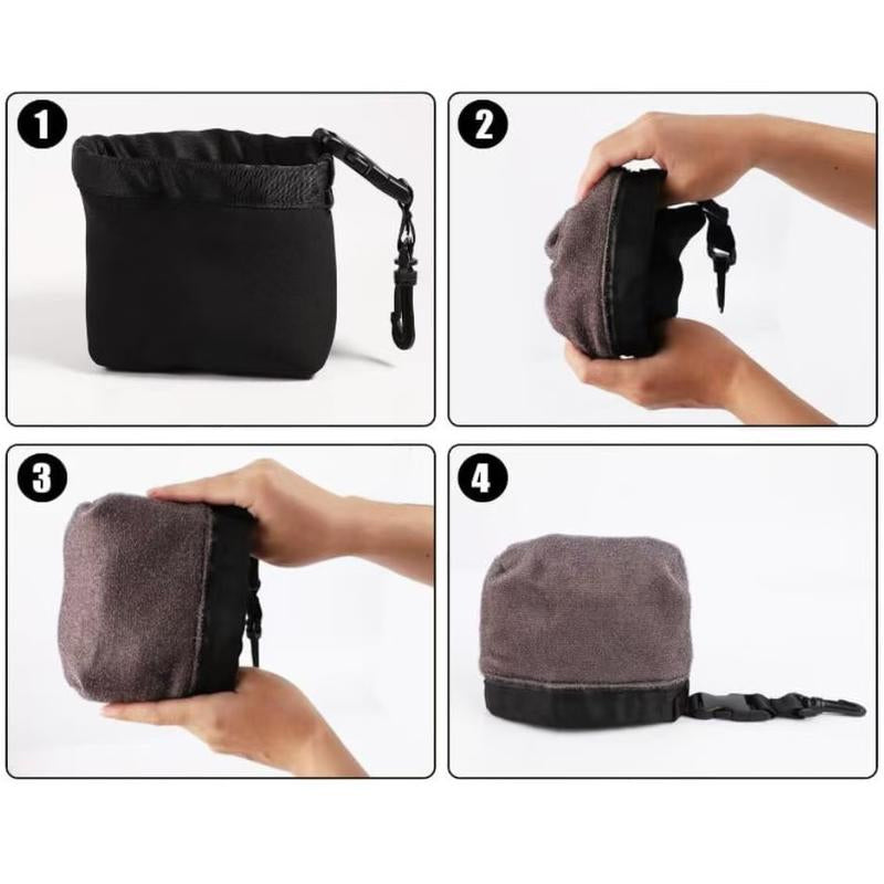 Golfclub- und Golfball-Reinigungsbeutel