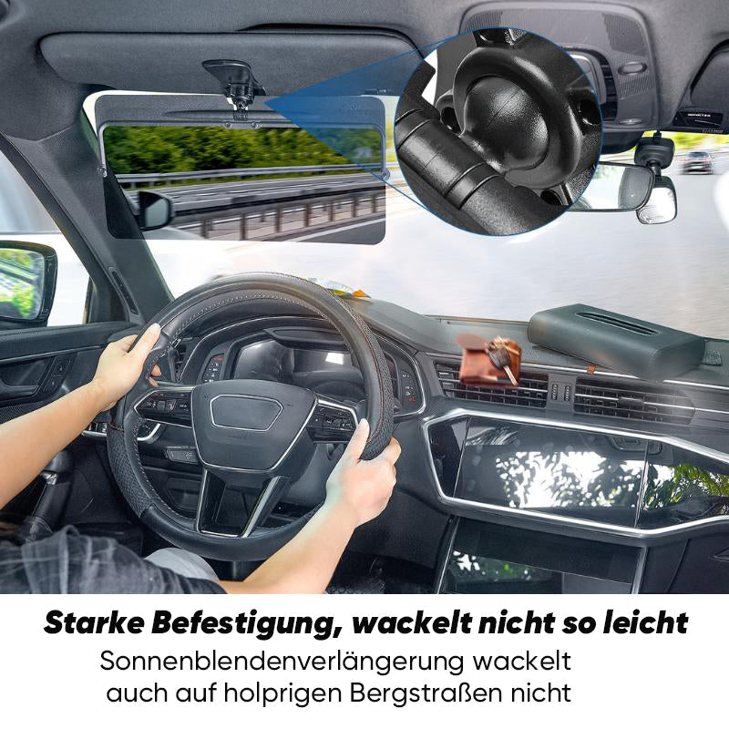 Auto-Sonnenblende mit polarisiertem Blendschutz