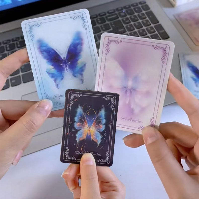 Dynamischer 3D Schmetterling Tarot (5 Stk.)