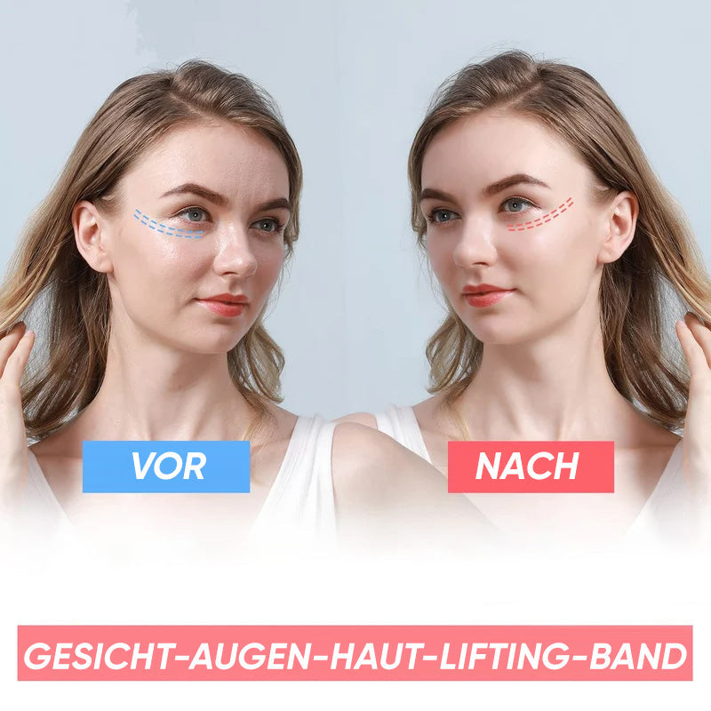 Wiederverwendbare Facelift-Bänder mit Clips