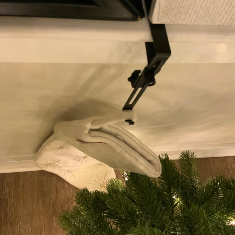 Robuste 2-in-1-Girlanden- und Strumpfaufhänger