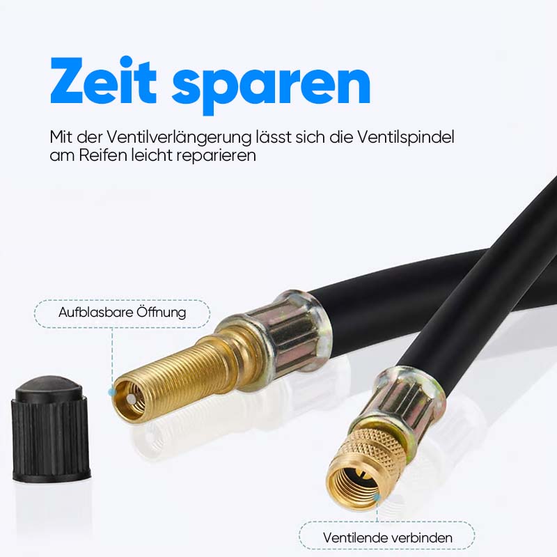 Universelle flexible Reifenventilverlängerungen – freudeshaus