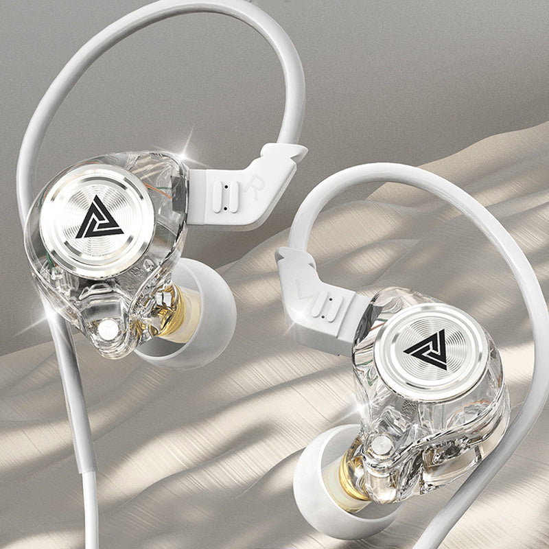 Tragbarer kabelgebundener In-Ear-Kopfhörer mit Mikrofon