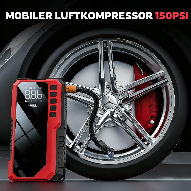 3-in-1 Notstart- & Kompressor-System