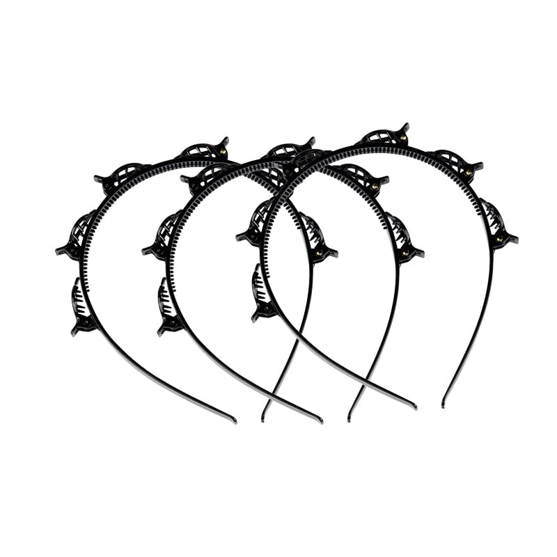 Haargummi mit Ponyklammer