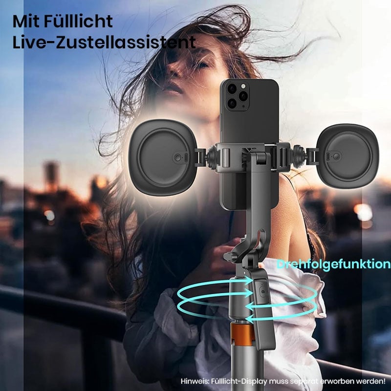 📸Intelligenter AI-Verfolgungs-Gimbal-Selfie-Stick