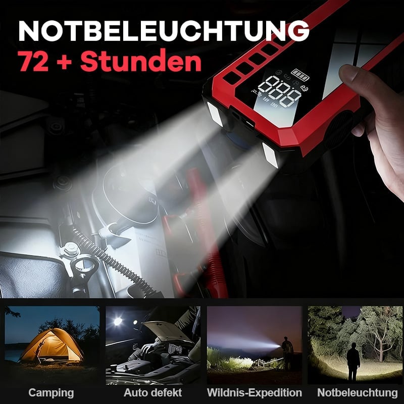 3-in-1 Notstart- & Kompressor-System