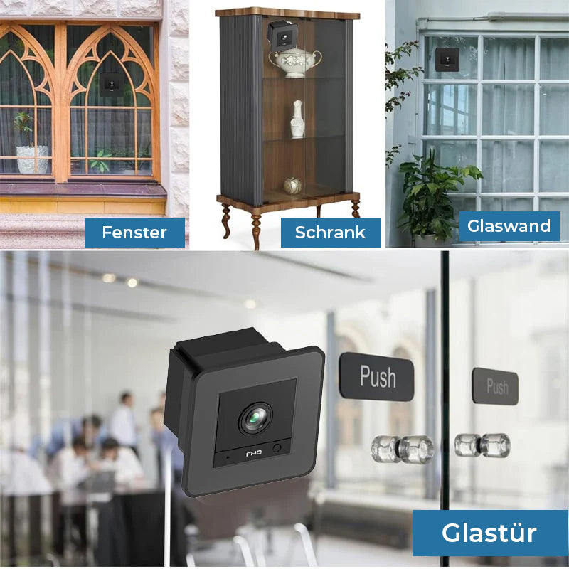 Bluetooth-fähige Fensterkameras