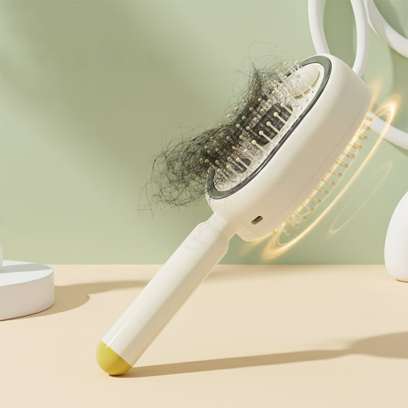 Elektrischer Sprüh-Luftkissen-Massagekamm