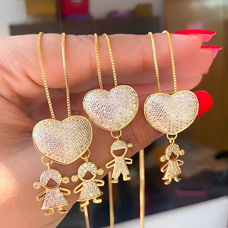 Liebe und meine Kinder – Mutterliebe-Halskette