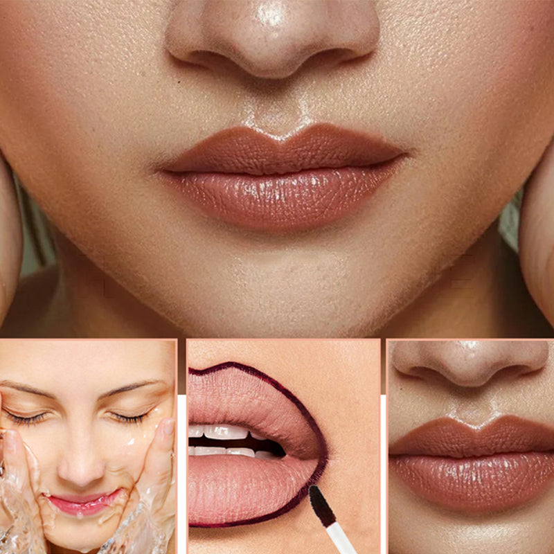 Abziehbarer Lippenkonturenstift