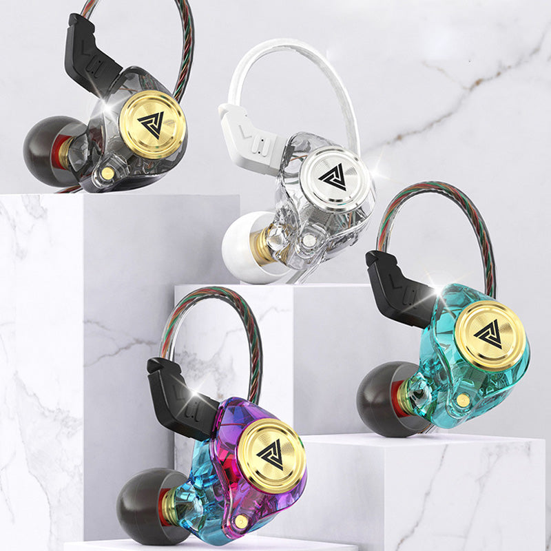 Tragbarer kabelgebundener In-Ear-Kopfhörer mit Mikrofon